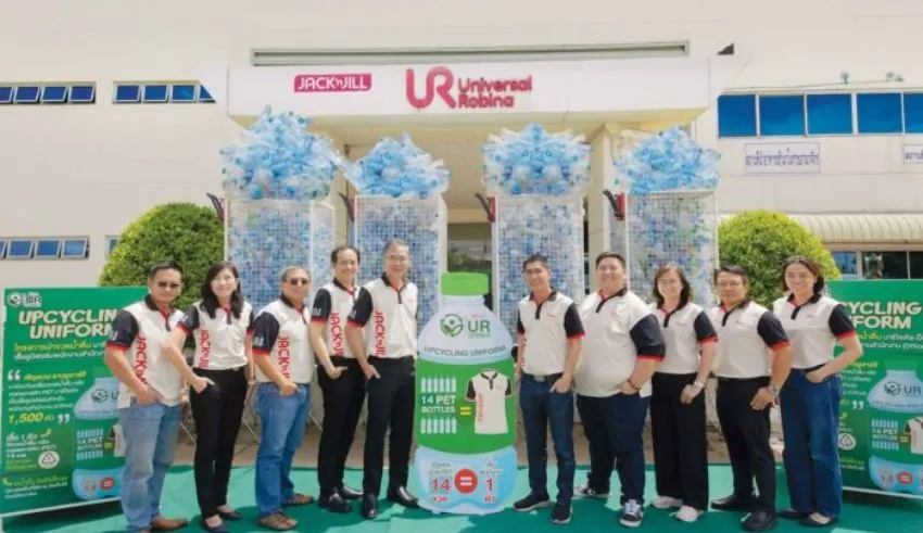 URC Thailand Leads the Way in Corporate Sustainability with ‘URGreen Upcycling Uniform Campaign