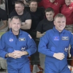 spacex arrives at the iss to rescue stranded astronauts
