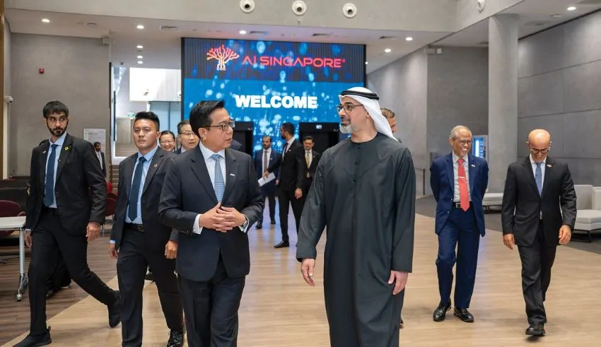 Crown Prince of Abu Dhabi Strengthens UAE-Singapore Ties During Official Visit