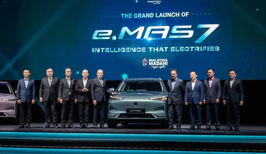 The Brand New Proton’s e.MAS7 has been launched in Malaysia