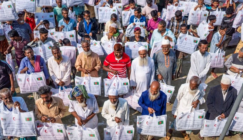 emirates red crescent brings winter relief to bangladesh’s most vulnerable populations