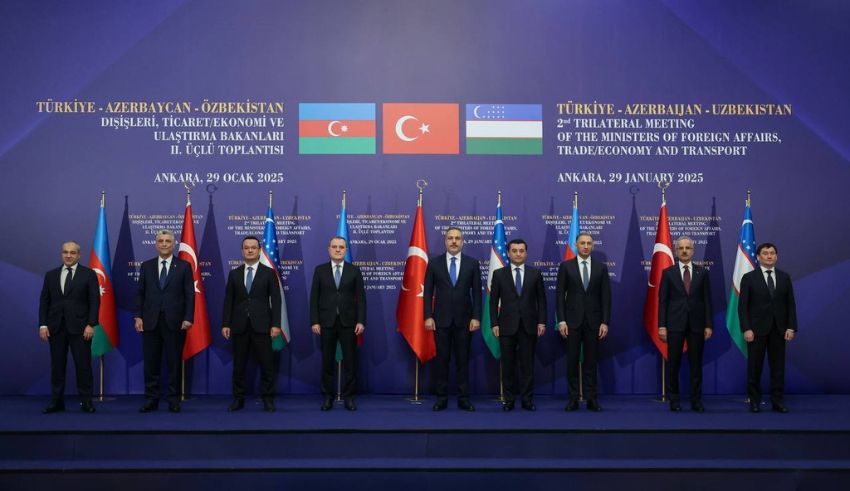 turkey, azerbaijan, uzbekistan adopt ankara declaration for stronger trade ties