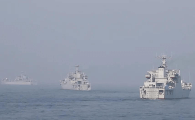 china conducts amphibious landing drills over rising tensions