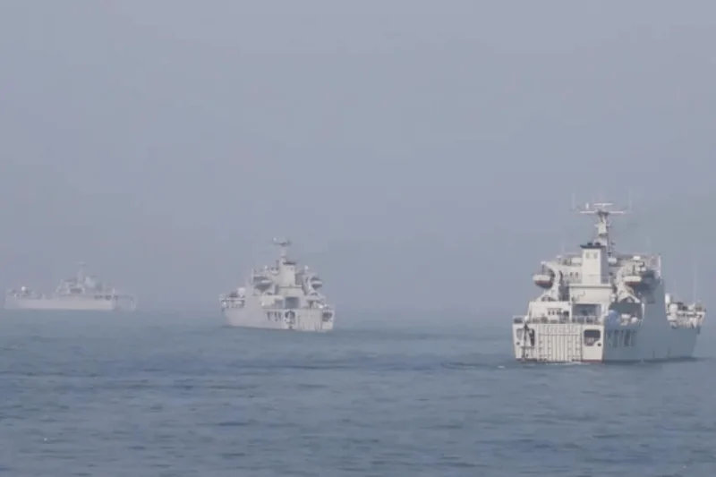 China Conducts Amphibious Landing Drills Over Rising Tensions