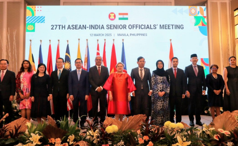 india, asean officials meet in manila to strengthen strategic ties