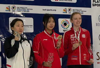 china clinches top spot at issf world cup in buenos aires