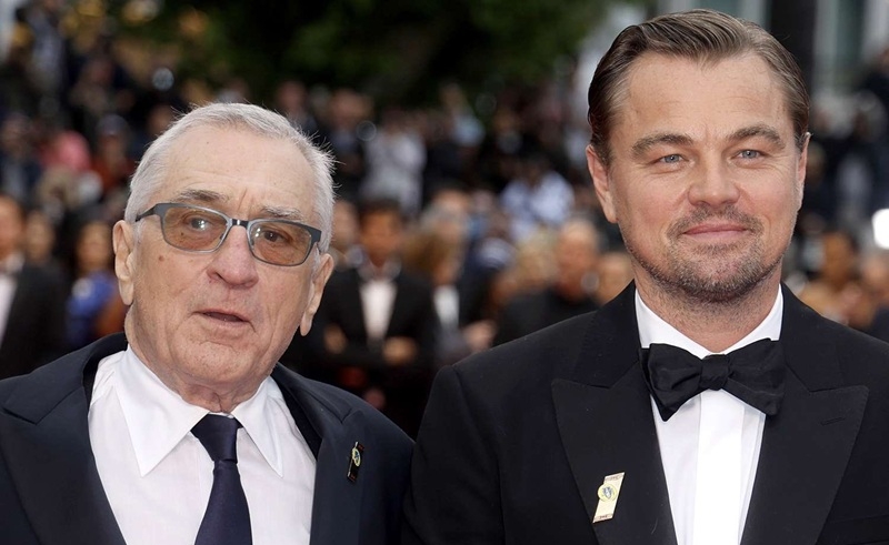 leonardo dicaprio & de niro