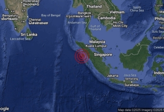 Malaysia sea quake