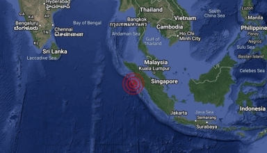 Malaysia sea quake
