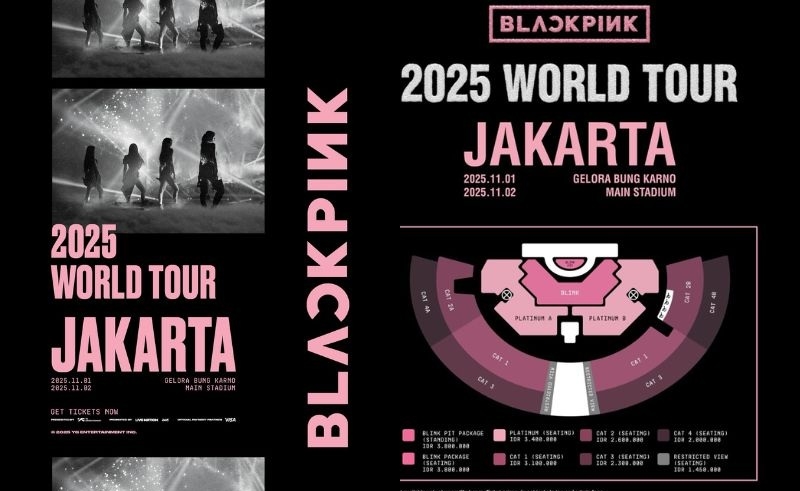 ticket blackpink jakarta 2025