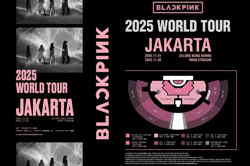 Ticket BLACKPINK Jakarta 2025 Goes Live: Complete Guide