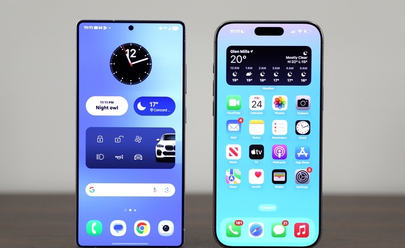 Google Pixel Pro, Samsung S25 Ultra