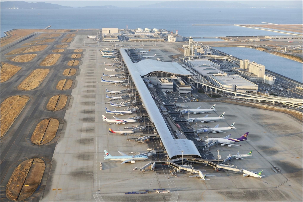 kansai international airport, japan