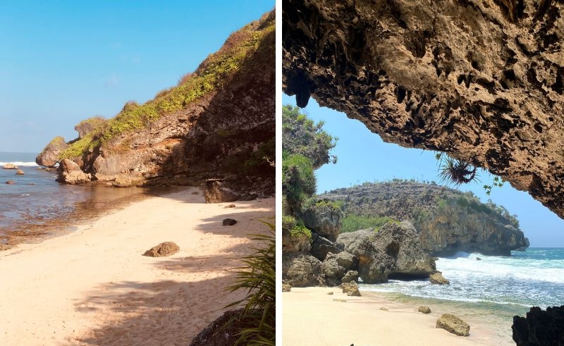 hidden beaches in Bali