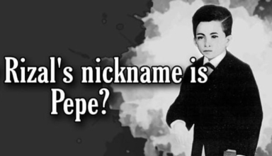 josé rizal called pepe