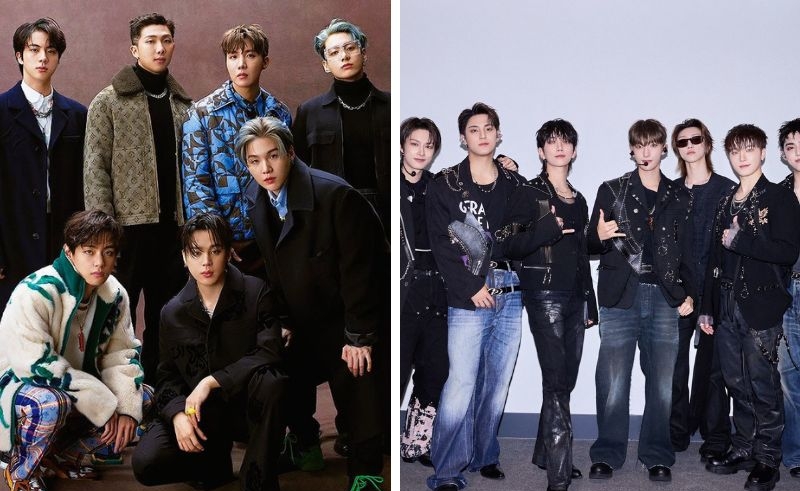 top k pop groups 2025