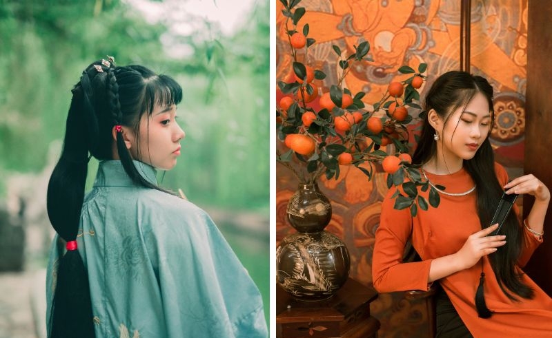 Asian haircare rituals