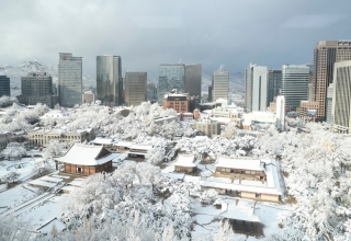 South Korea winter snowfall warnings