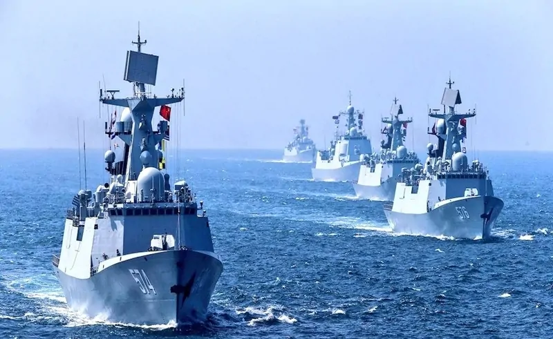 China fleet movement