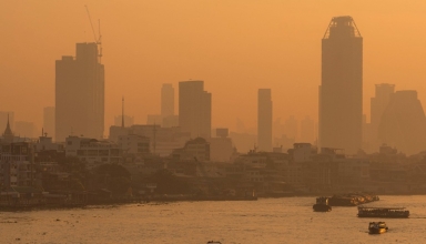 Bangkok PM2.5 levels