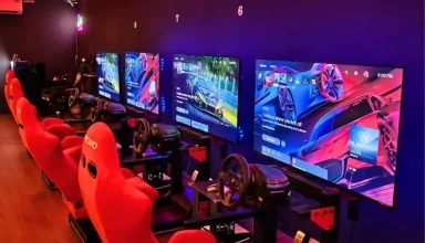 Shibuya esports cafes game night