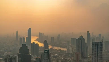 Navotas landfill fire haze 2026