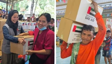 uae leads international relief effort
